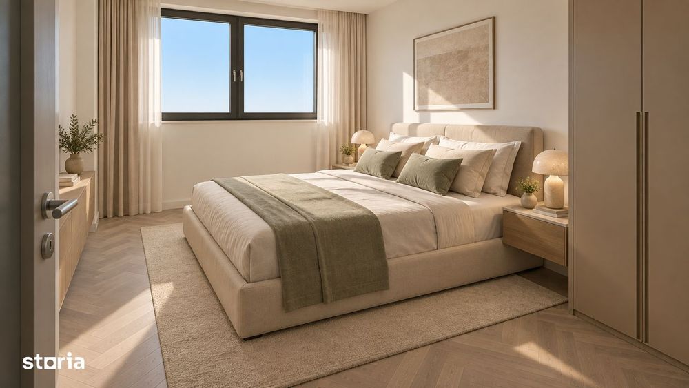 Apartament 3 camere Pipera | 109,60 mp | Balcon 15,90 mp | Etaj 7