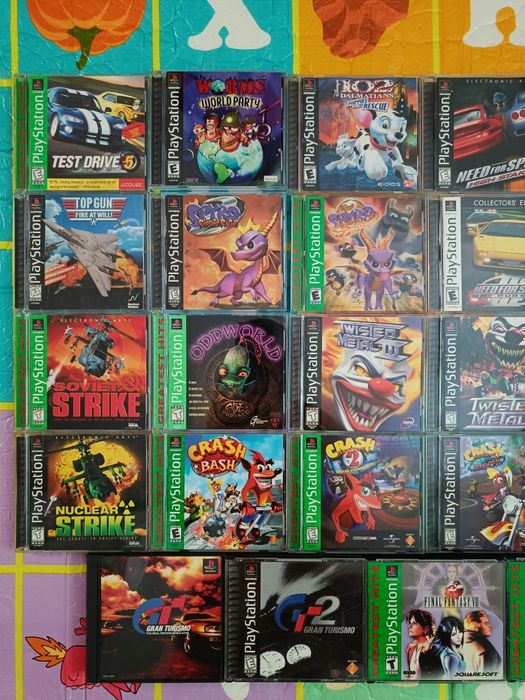 Ps1 игры на дисках лицензионные ntsc