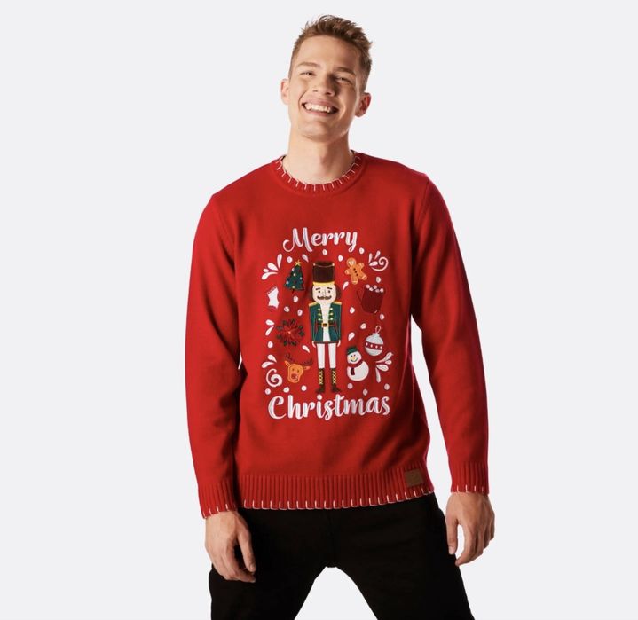 Дамски / мъжки коледен пуловер