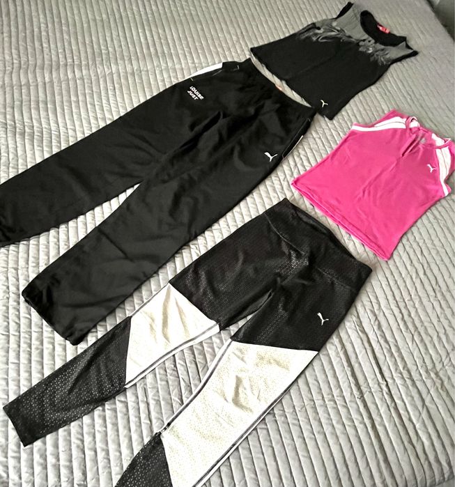 Спортни екипи Puma + подарък фотоалбуми и неща за плуване