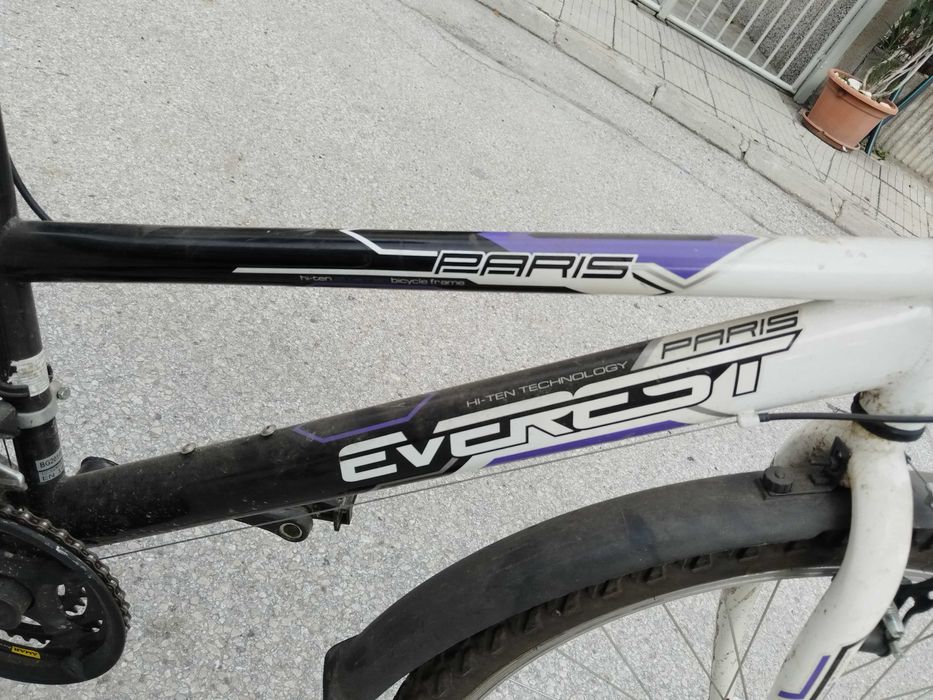 Велосипед Everest 26 " с допълнение калници, фенер, седалка