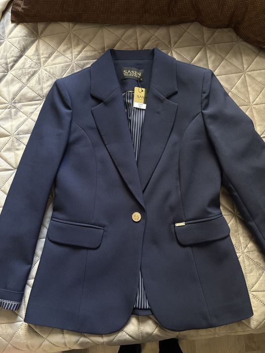Сако Sasin тъмно синьо размер 40