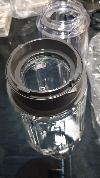 Кана за блендер Tefal / Moulinex стъклена и пластмасова кани, чисто но