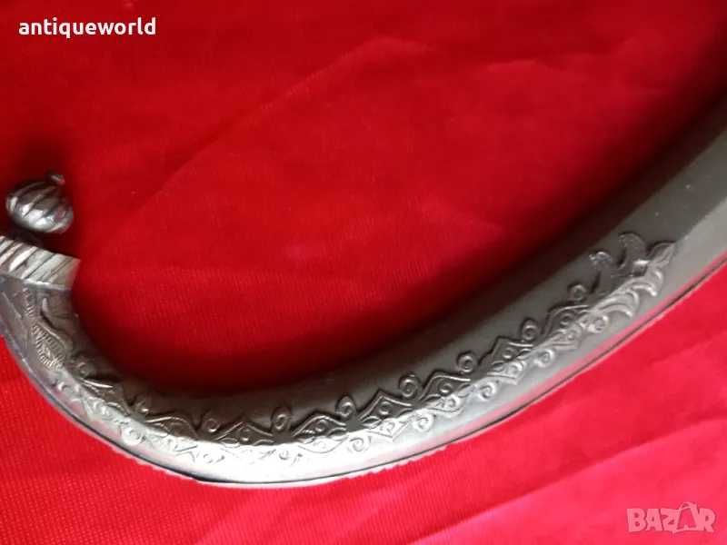 СРЕБЪРНА Мароканска Кумая .Ханджар, Кама