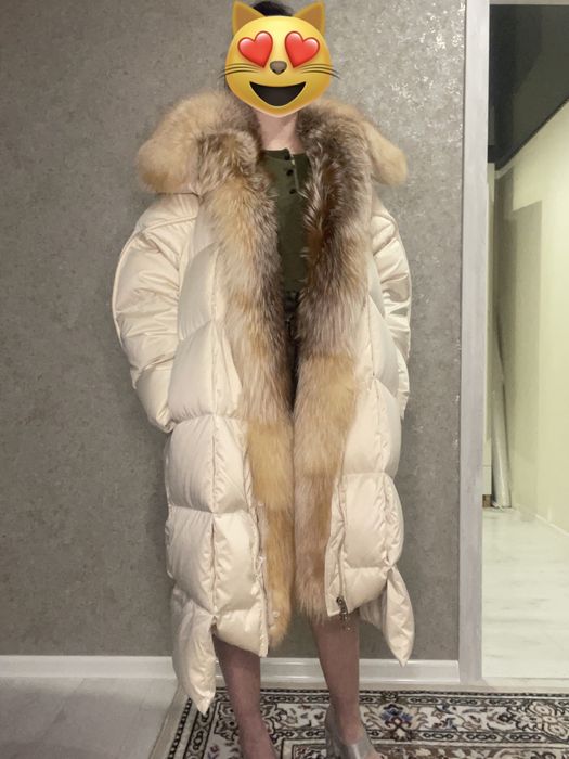 Женская куртка, мех лиса