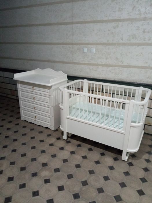 Детский кроват камод шкаф