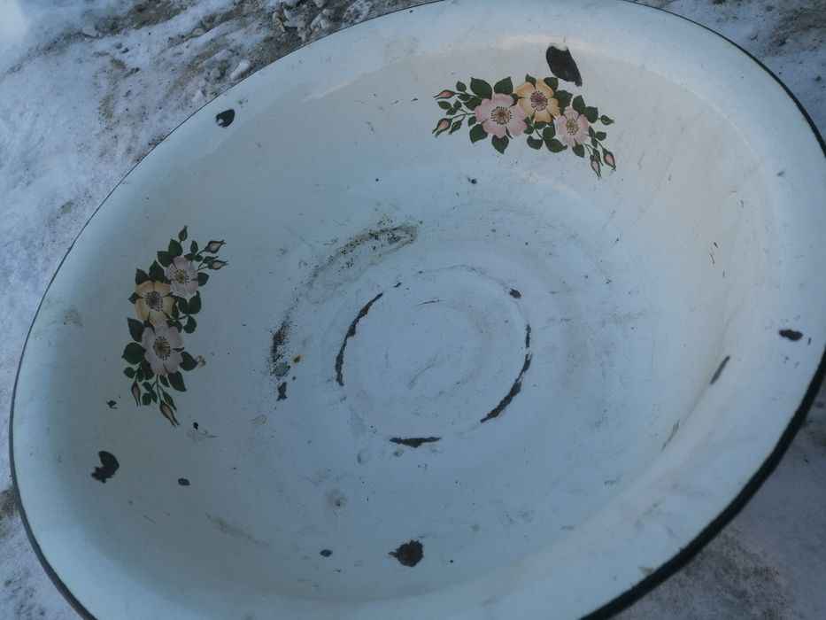 Таз эмаллированный 7 литров