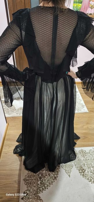 Rochie de seara neagra marimea 44