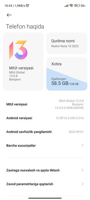 Obmen qilaman iphone x xs