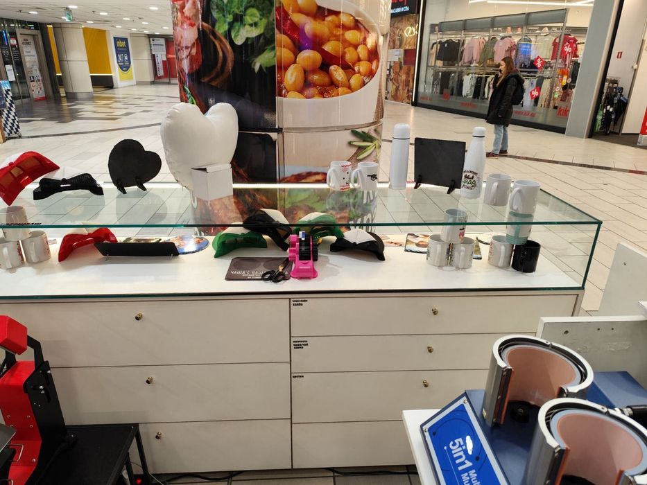 Продавам бизнес щанд за Сублимация (Изгодно)