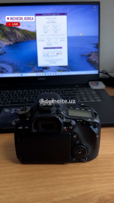 Canon EOS 80D Body: Probeg: 10.552