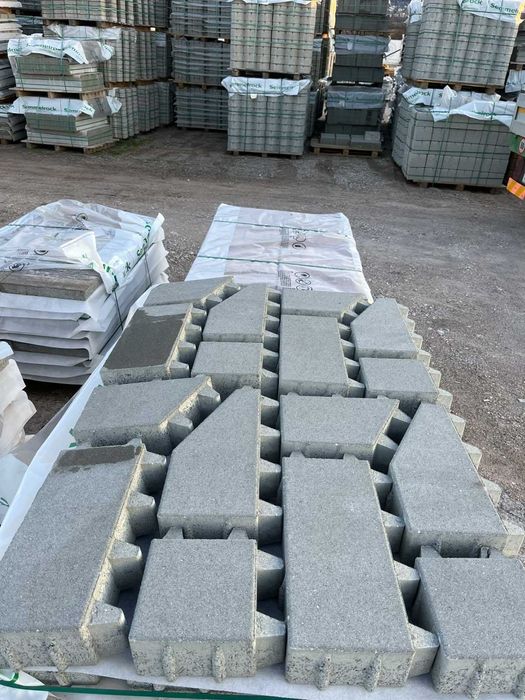 ECO Puzzel паваж,Комбиниран формат 4 размера в комплект: височина 8 cm