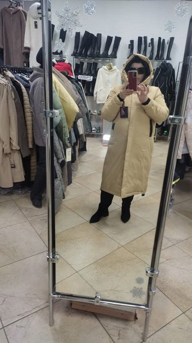 Пуховик зимний новый