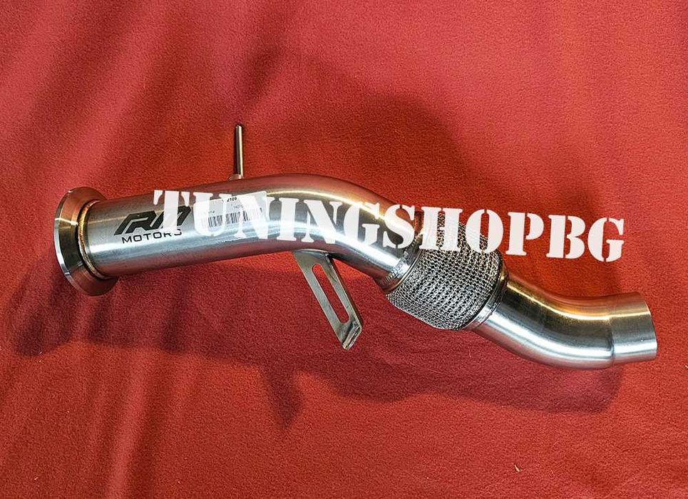 Даунпайп Downpipe M57N2 дизел RM BMW E60 Е90 E83 E70 Е63 286к.с КОСМОС