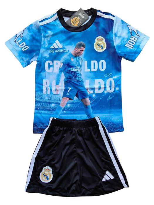 Детски футболен екип лимитирана серия Роналдо комплект Ronaldo тениска
