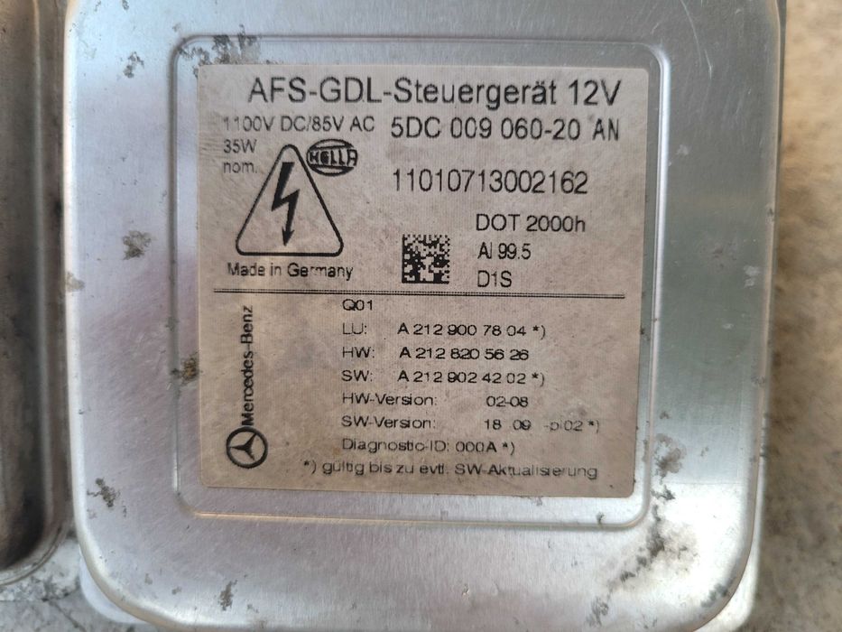 Мерцедес Е класа w212 Ксенон Баласт, Bi Xenon Balast D1S Mercedes