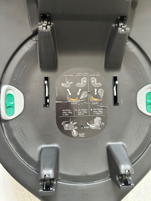 База за детско столче за кола Cybex Base Z 360 black