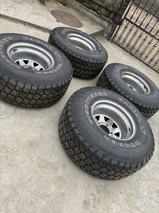 Jante +cauciucuri Discoverer Radial Lt  33 12.5 R15Jeep,Toyota,Patrol