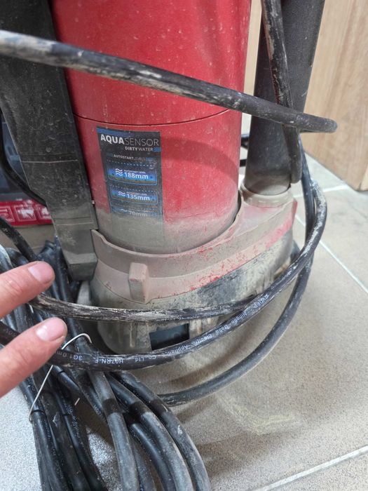 Pompa submersibila apa murdara Einhell GE-DP 6935 A ECO 690 W 17500 lh adancime 7 m inaltime 9 m particule 35 mm