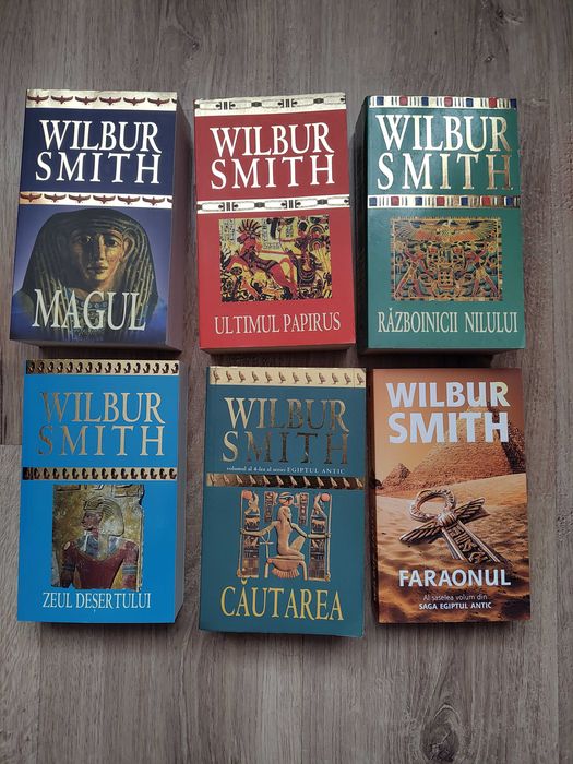 Wilbur Smith – seria Egiptul antic (6 titluri)