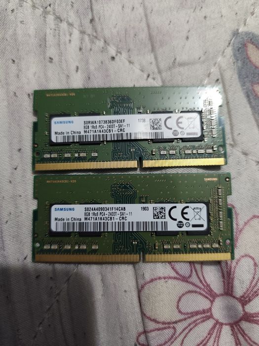 Memorie laptop ddr4 2400T Samsung 16gb (2x8gb)