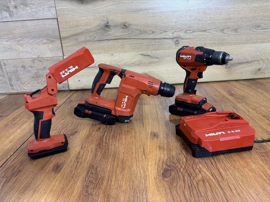 Rotopercutor Hilti TE 4-22 / filetanta SF 4-22 si lanterna SL 2-22 ...