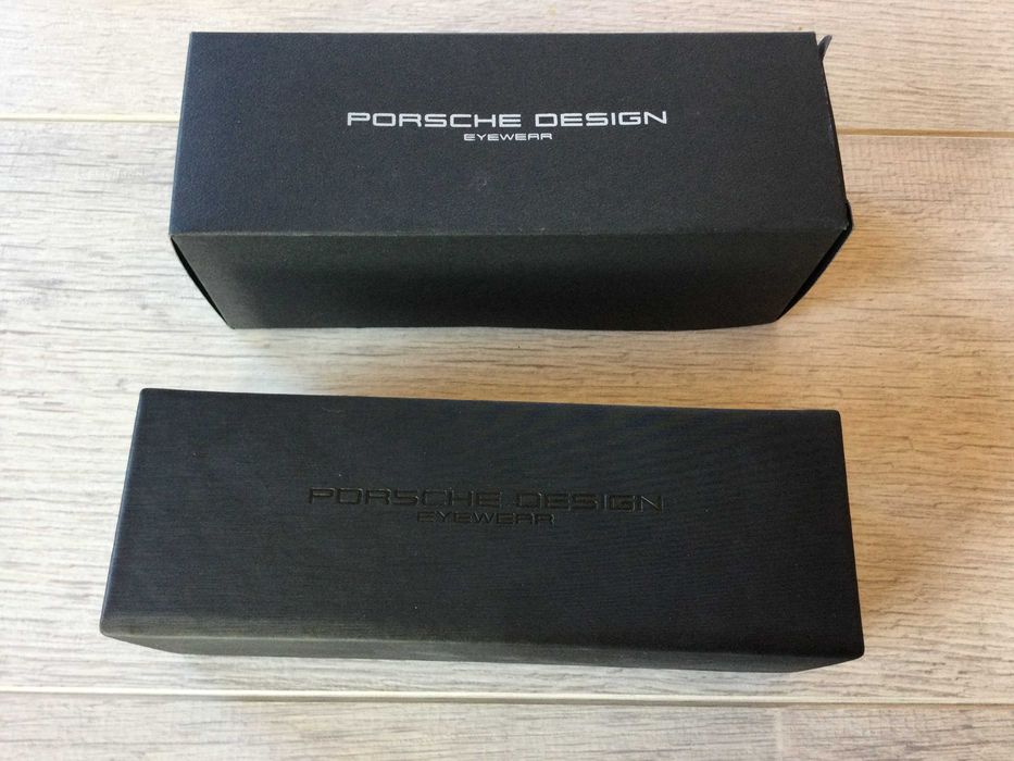 НОВА 100 % оригинална черна кутия калъф за очила PORSCHE DESIGN