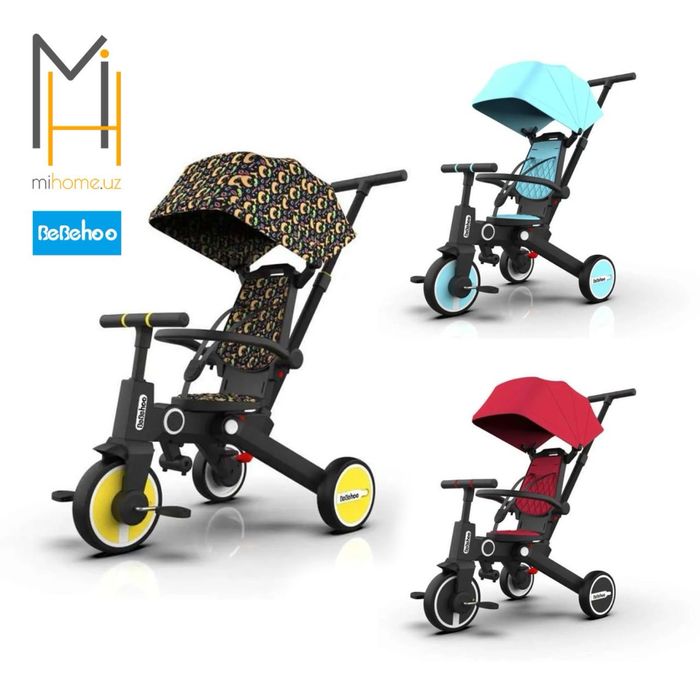Детский трехколесный велосипед Bebehoo 7 in 1 Gen 2 Smart Trike