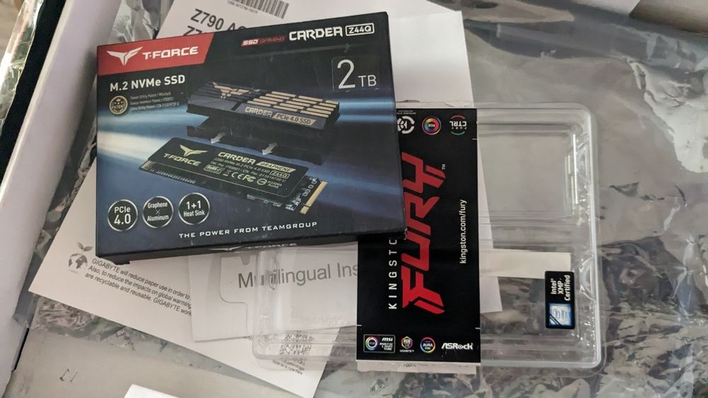 Игровой компьютер в сборе