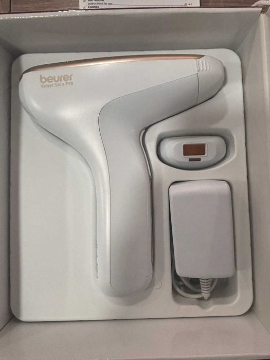 Епилатор, Beurer Velvet Skin Pro, 300 000 импулса Като Нов