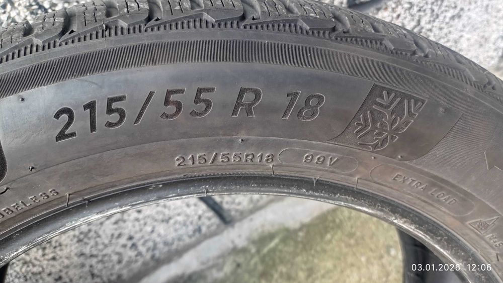 Зимни гуми Michelin Pilot Alpin 5 215 55 18 Дот3321