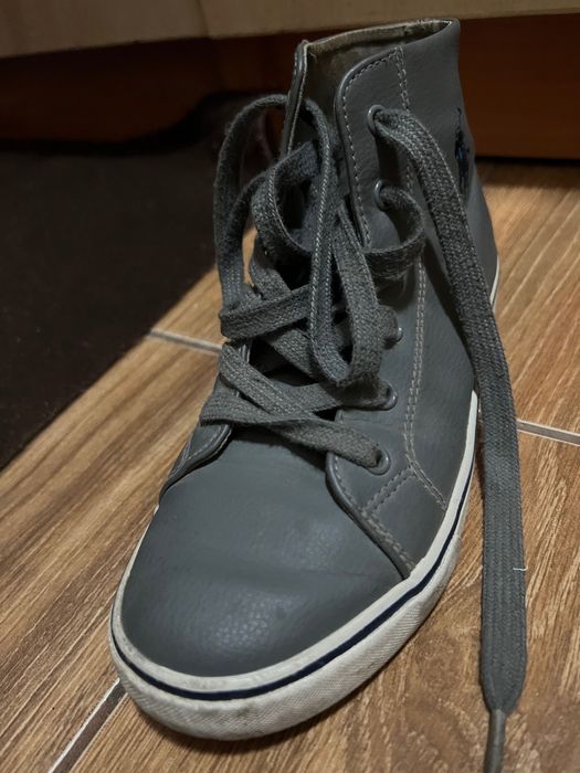 кеды серые теплые