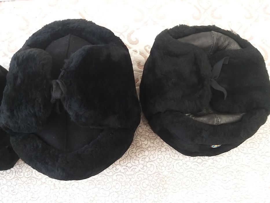 Продам шапки, цигейковые, черные