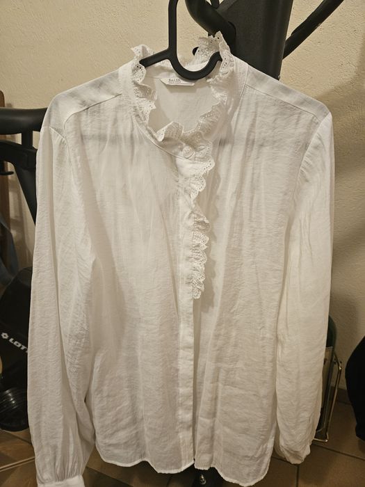 Елегантна снежнобяла риза
