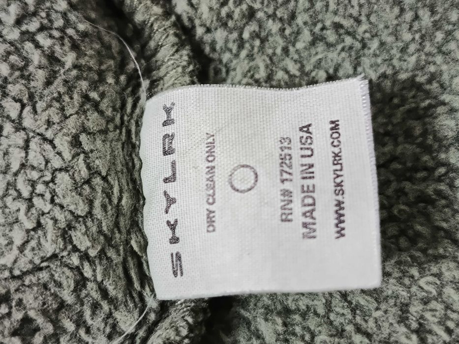 SKYLRK Zip Hoodie, două culori roz și verde