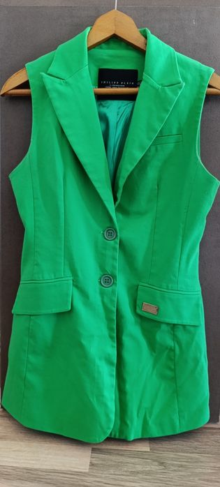 Сако / елек с камъни без ръкави