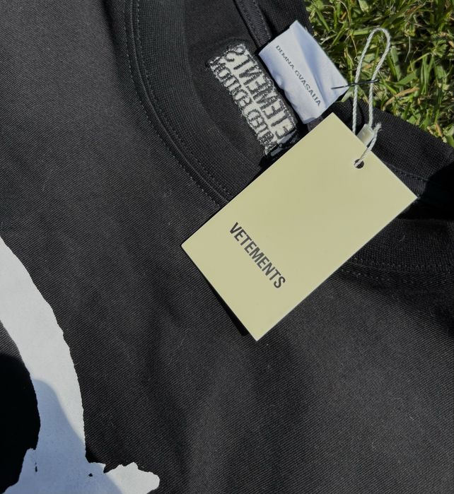 Tricou Vetements Negru