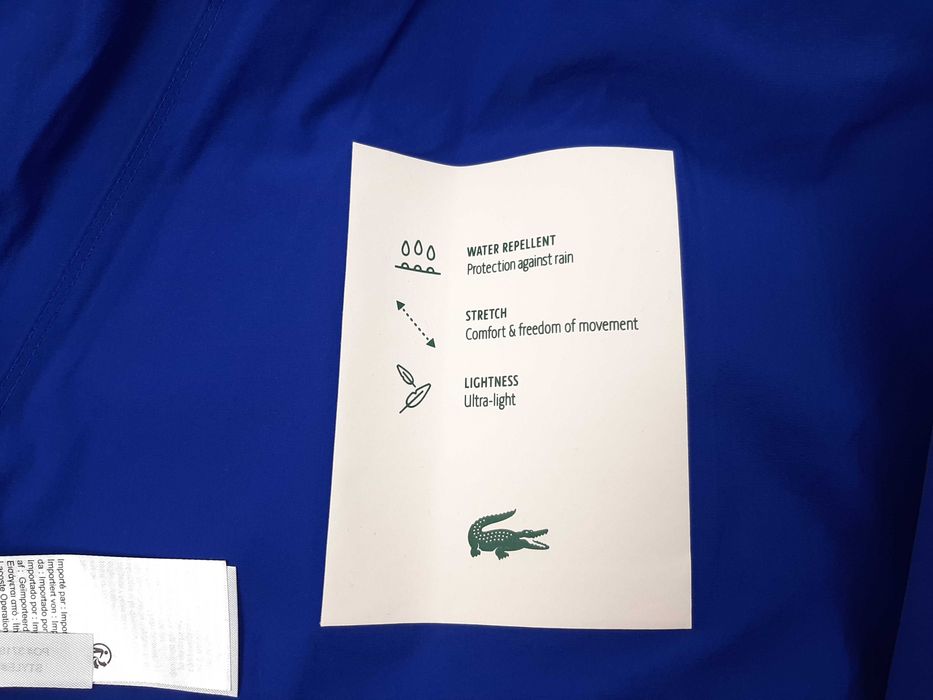 Lacoste Lightweight Zip-Up Jacket - Оригинално мъжко яке размер S-М