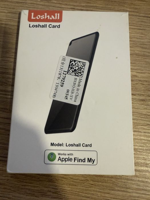 Apple Find My wallet card