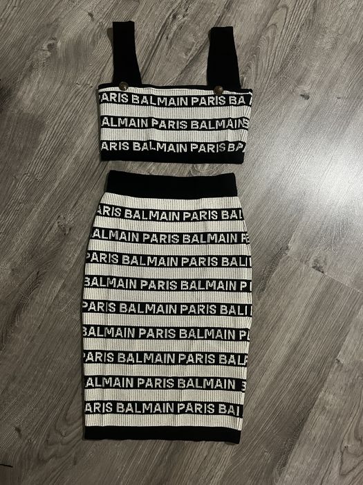Комплект пола и топ на Balmain