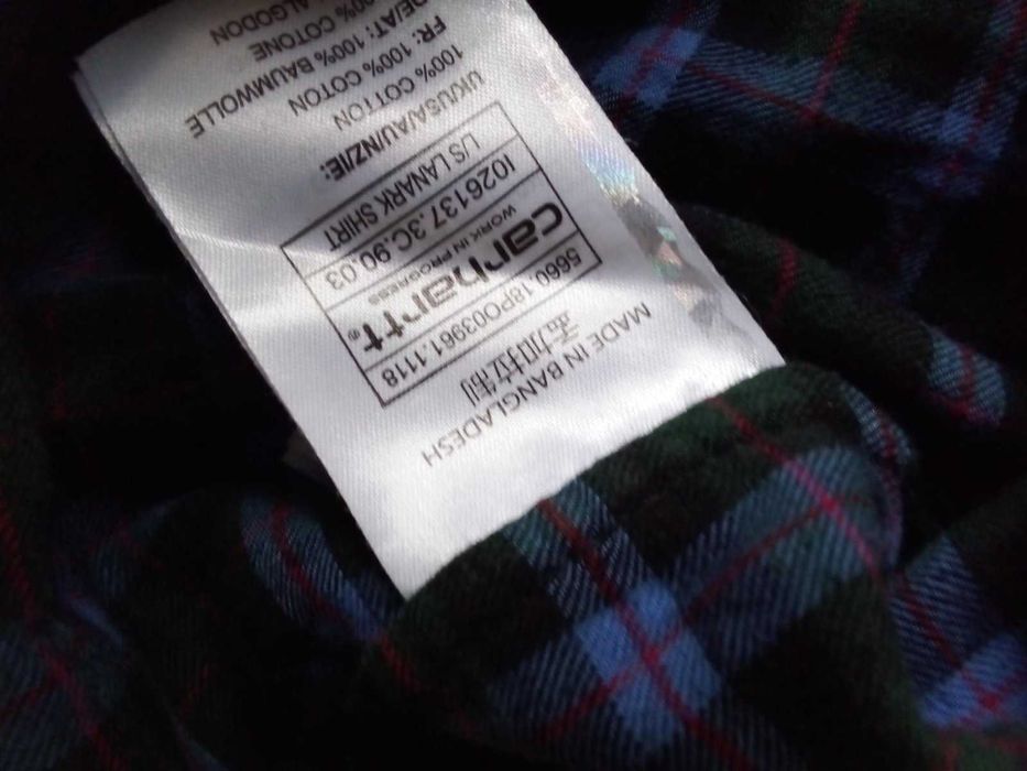 Carhartt оригинална памучна мъжка риза M/S