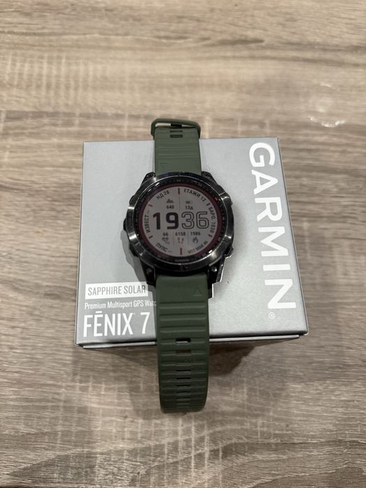 Garmin fenix 7 Sapphire Solar