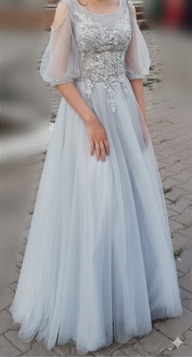 Нежное платье на выпускной