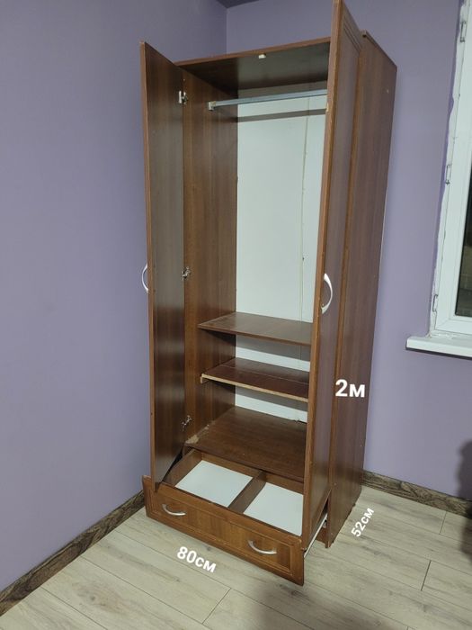 Продам шкаф, кровать и матрас