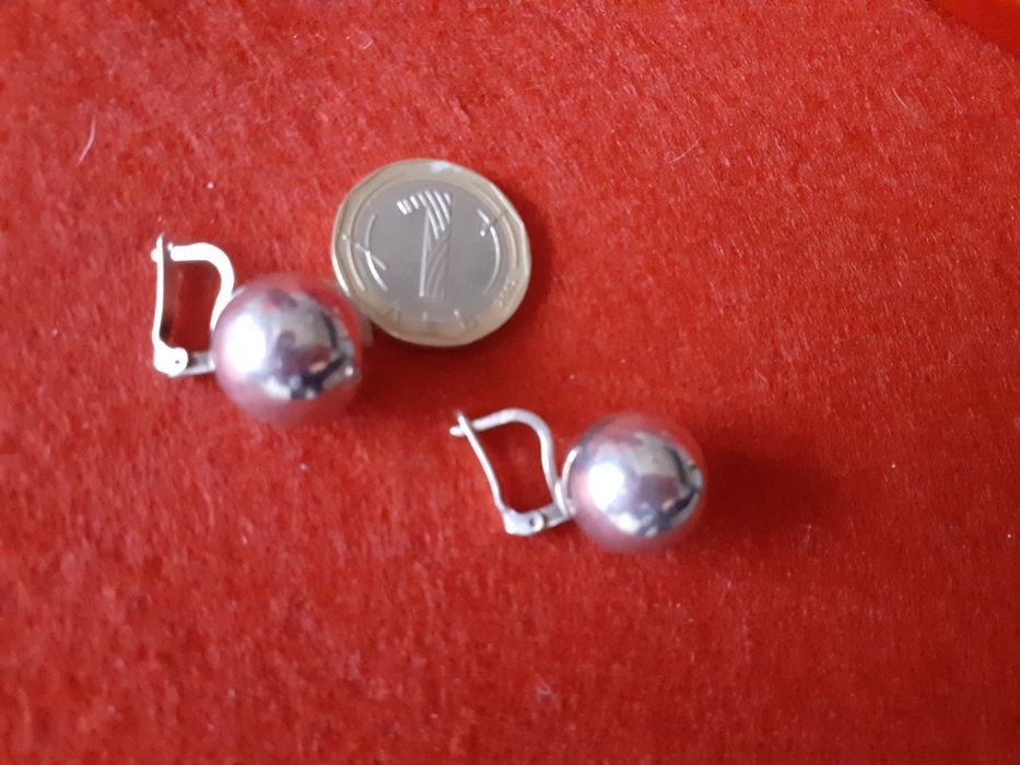 Сребърни обеци 925