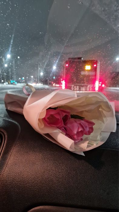 Букет тюльпан 7 штук