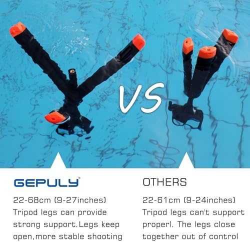 Нов Телескопичен водоустойчив селфи стик с трипод за екшън камера DJI