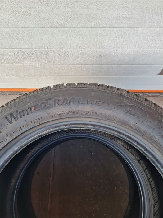 Зимни гуми 2 броя за Джип KUMHO WinterCraft WS71 255 55 R19 дот 1719