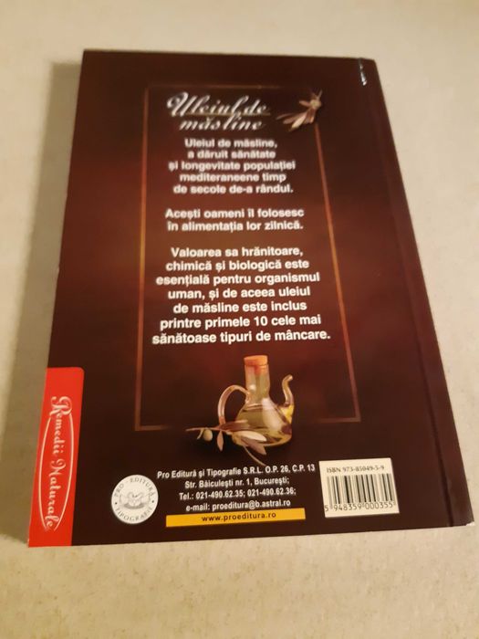 Carte Uleiul de masline - cheia dietei echilibrate