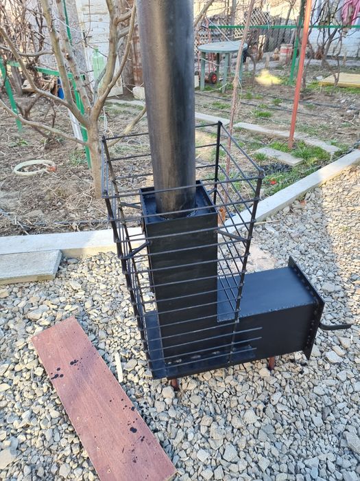 Sobe pentru saune pe lemne confecționate din otel 6mm